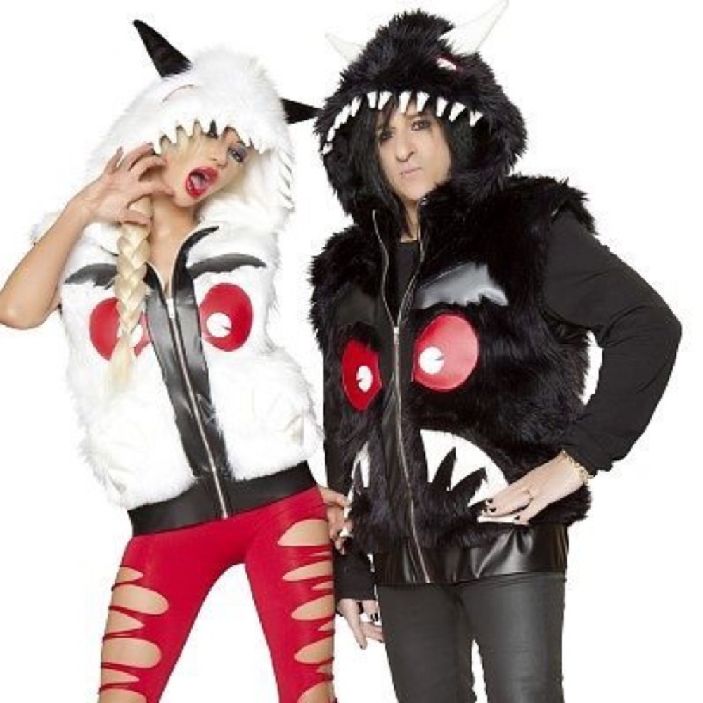 Josie Loves J. Valentine Monster Costume Vest BLK
